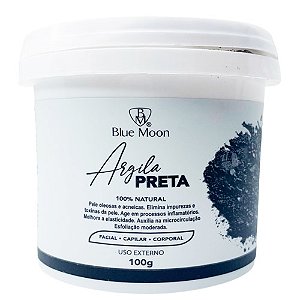 Argila Preta 100% Natural Blue Moon BM-034