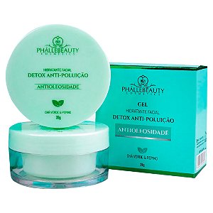 Hidratante Facial Detox Anti-Poluição Phállebeauty PH0560