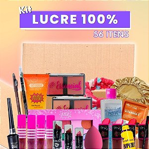 Kit LUCRE 100% (56 Itens)