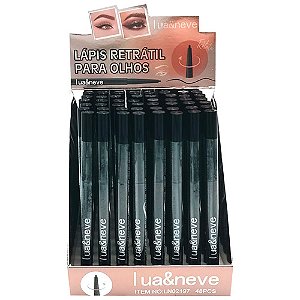 Lápis Retrátil para Olhos Lua & Neve LN02197 - Box c/ 48 unid