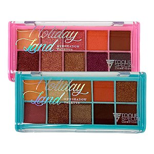 Paleta de Sombras Holiday Land Toque Special TS06006 - Kit c/ 02 unid