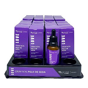 Sérum Facial Pele de Seda Max Love - Box c/ 24 unid