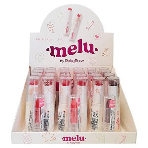 Jelly Balm Grupo 01 Melu Ruby Rose RR-8520 - Box c/ 24 unid