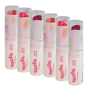 Jelly Balm Grupo 02 Melu Ruby Rose RR-8520-G2 - Kit c/ 06 unid