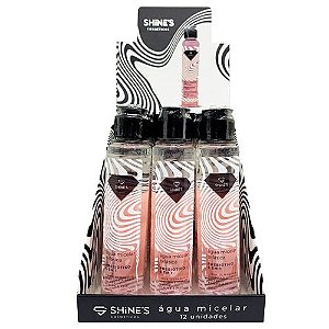 Água Micelar Bifásica Shine's SH4000 - Box c/ 12 unid