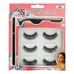 Kit de Cílios Postiços 5D F003 Sabrina Sato SS-2960