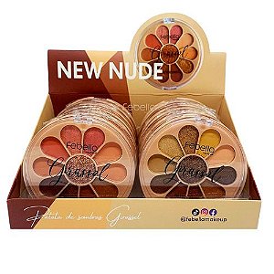 Paleta de Sombras Girassol Febella PSO30339 - Box c/ 12 unid