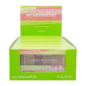 Paleta de Sombras So Smoothie Ruby Rose HB-F529 - Box c/ 12 unid