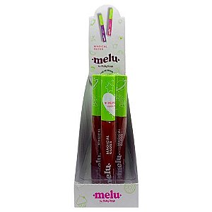 Gloss Labial Magical Gloss Bloody Mary Melu Ruby Rose RR-7202-S1 - Box c/ 12 unid