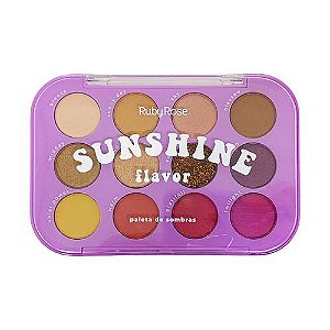 Paleta de Sombras Sunshine Flavor Ruby Rose HB-1092