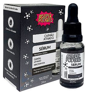 Sérum Facial Carvão Ativado Super Poderes SCASP01