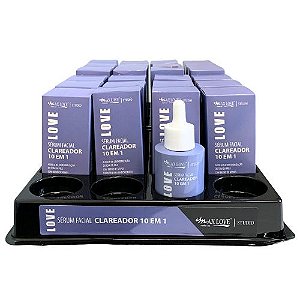 Sérum Facial Clareador 10 em 1 Max Love - Box c/ 24 unid