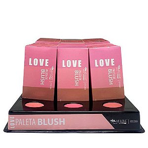 Paleta de Blush Box 02 Max Love - Box c/ 36 unid