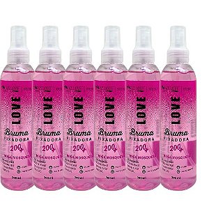 Bruma Fixadora Rosa Mosqueta 200+ Max Love - Kit c/ 06 unid