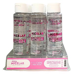 Água Micelar Mecanismo Inteligente Miss Rôse 8002-200A - Box c/ 15 unid
