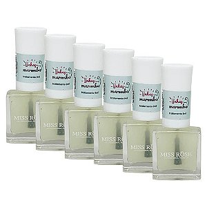 Esmalte Tratamento Fortificante Coleção Mood Unhas Marombas Miss Rôse MR068-30 - Box c/ 06 unid