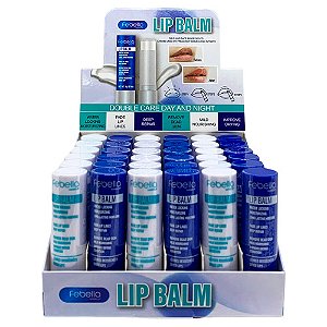Lip Balm Hidratante Febella LB7015 - Box c/ 36 unid