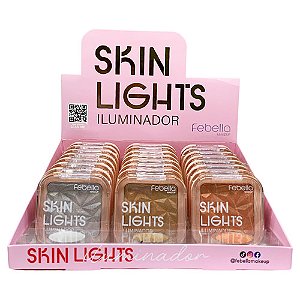 Iluminador Skin Lights Febella MU5019 - Box c/ 24 unid