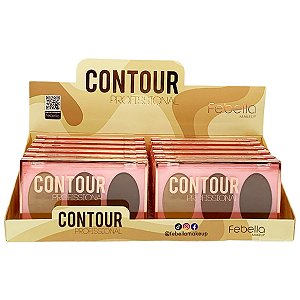 Trio de Contorno Profissional Febella CP5112 - Box c/ 12 unid