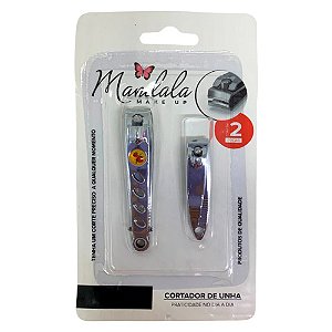 Kit com 02 Cortador de Unha Mandala JJ-3395