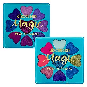 Paleta de Sombras Magic Discoteen HB103638 - Kit c/ 02 unid