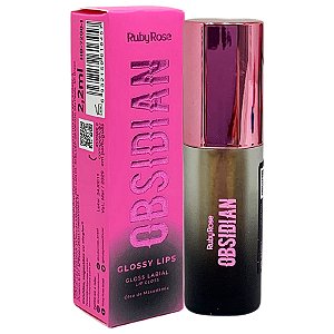 Gloss Labial Glossy Lips Malachite Obsidian Ruby Rose HB-7200-1