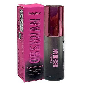 Gloss Labial Glossy Lips Sunstone Obsidian Ruby Rose HB-7200-2