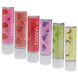 Balm Labial Asu Makeup ASU032 - Kit c/ 06 unid