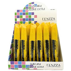 Máscara de Cílios Volume Extra Fenzza MA73 - Box c/ 24 unid