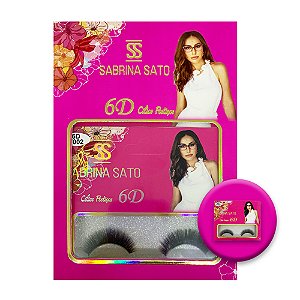 Cílios Postiços 6D F002 Sabrina Sato SS-3516 - Box c/ 06unid