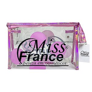 Necessaire Transparente Estampada Miss France MF-3671