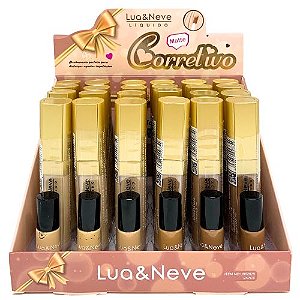 Corretivo Líquido Matte Lua & Neve LN02525 - Box c/ 24 unid