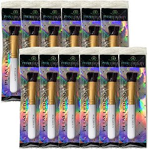 Pincel de Maquiagem Phállebeauty PH0641 - Pcte c/ 12 unid