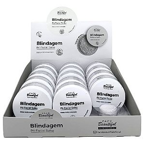 Pó Facial Solto Blindagem Face Beautiful FB413 - Box c/ 14 unid