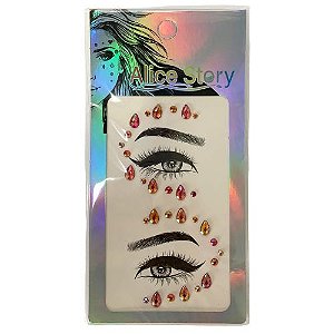 Adesivo Joia Strass CZT-123 / DF-AD243010