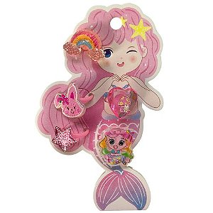 Kit com 05 Anel de Plástico Infantil DF525-DY1001
