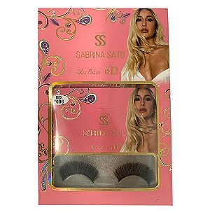 Cílios Postiços 6D F006 Sabrina Sato SP3063 - Box c/ 06 unid