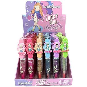 Lip Gloss Lucky Girl Lua & Neve LN07030 - Box c/ 36 unid