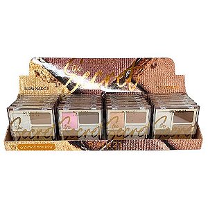 Paleta de Iluminador e Contorno The Secret Pink 21 CS4321 - Box c/ 24 unid