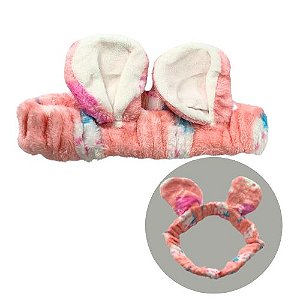 Faixa de Cabelo para Maquiagem e Limpeza Facial Orelhinhas