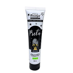 Máscara Facial Peel Off Preta Face Beautiful FB126
