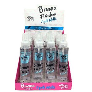 Bruma Fixadora Efeito Matte Bella Bem Me Quero - Box c/ 16 unid
