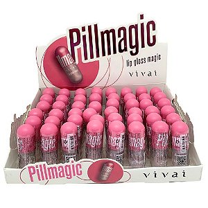 Lip Gloss Magic Pillmagic Vivai 3217.1.1 - Box c/ 48 unid