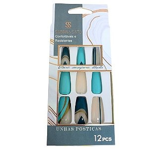 Unhas Postiças Autocolantes Sabrina Sato SP1223