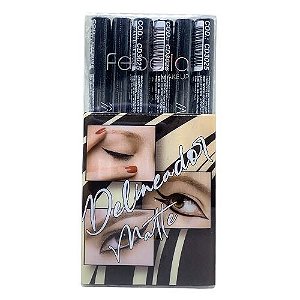 Caneta Delineador Matte Febella CD3025 - Box c/ 36 unid