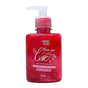 Gel Aromatizante Morango Bem Me Love Bella Bem Me Quero