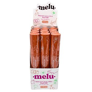 Máscara para Cílios Peel Off Challenge Melu Ruby Rose RR-5151-3 - Box c/ 12 unid