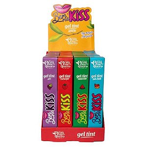 Gel Tint Labial Colors Bem Me Kiss Bella Bem Me Quero - Box c/ 24 Unid