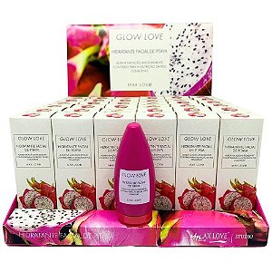 Hidratante Facial de Pitaya Glow Max Love - Box c/ 36 unid