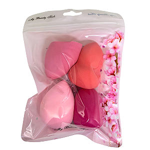 Kit com 04 Esponjas Sortidas